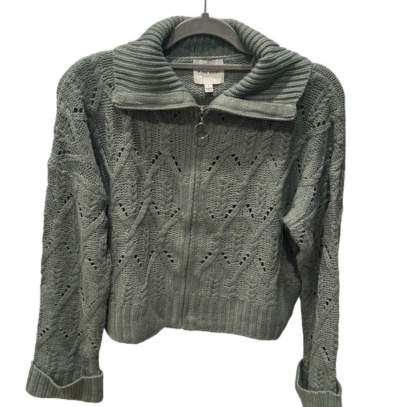 Women's Sweater - Sage Green - Picture 1 of 6